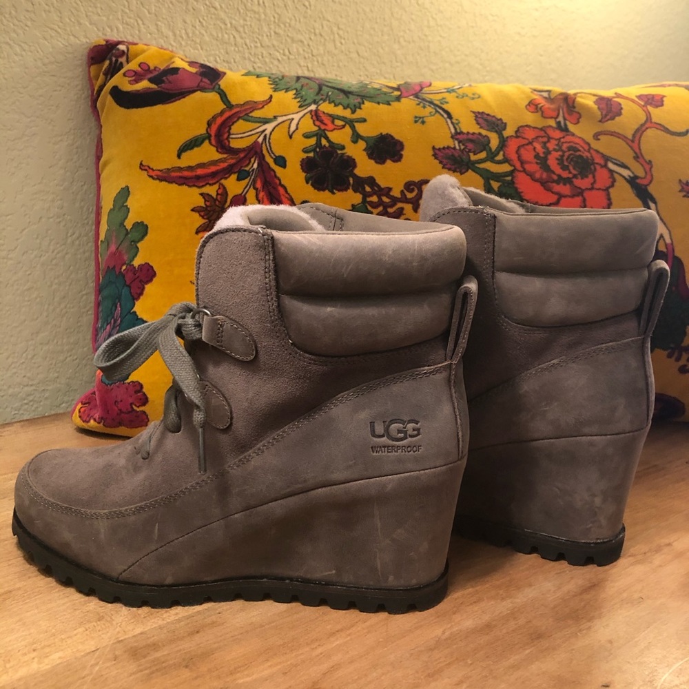 UGG heeled boots